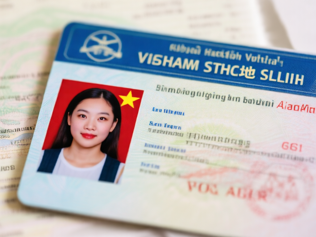 越南签证照片示例