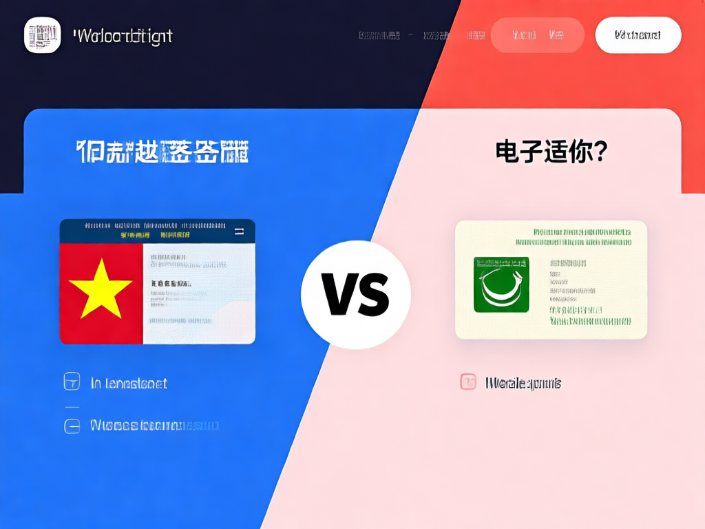 越南落地签证示例