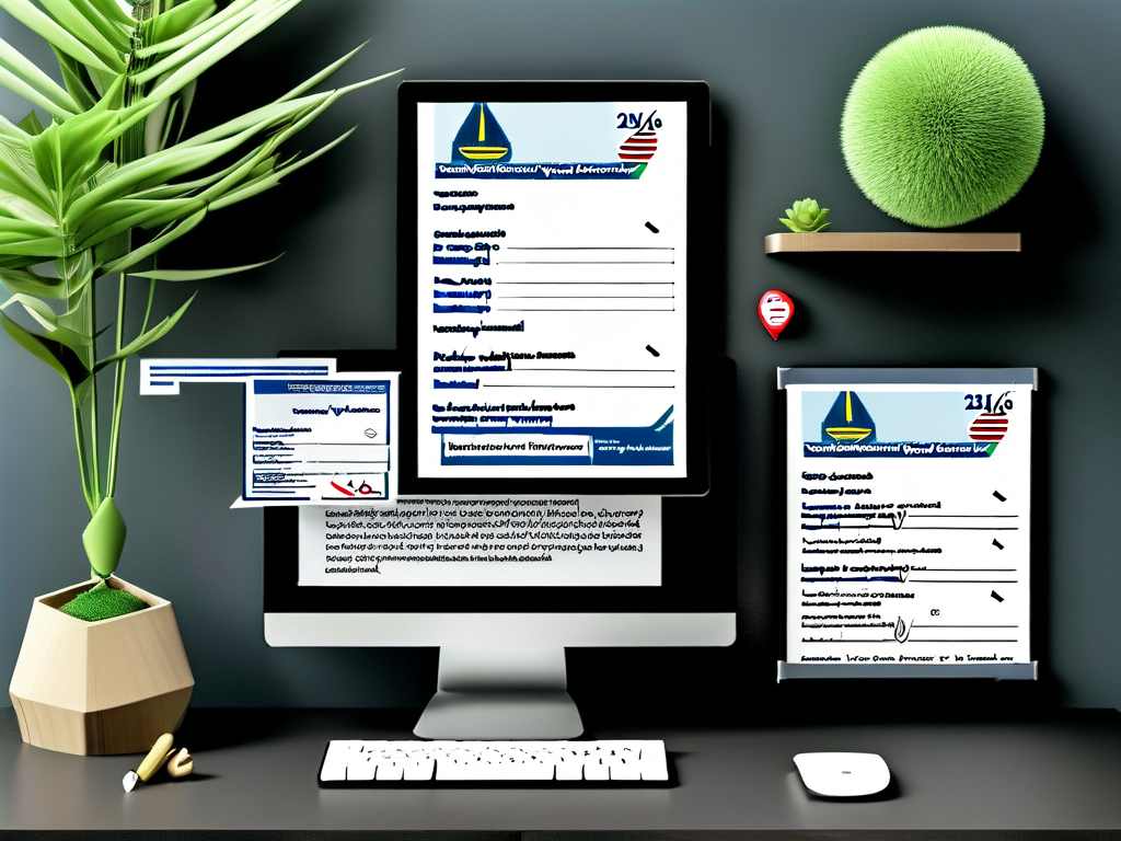 越南商务签证材料示例