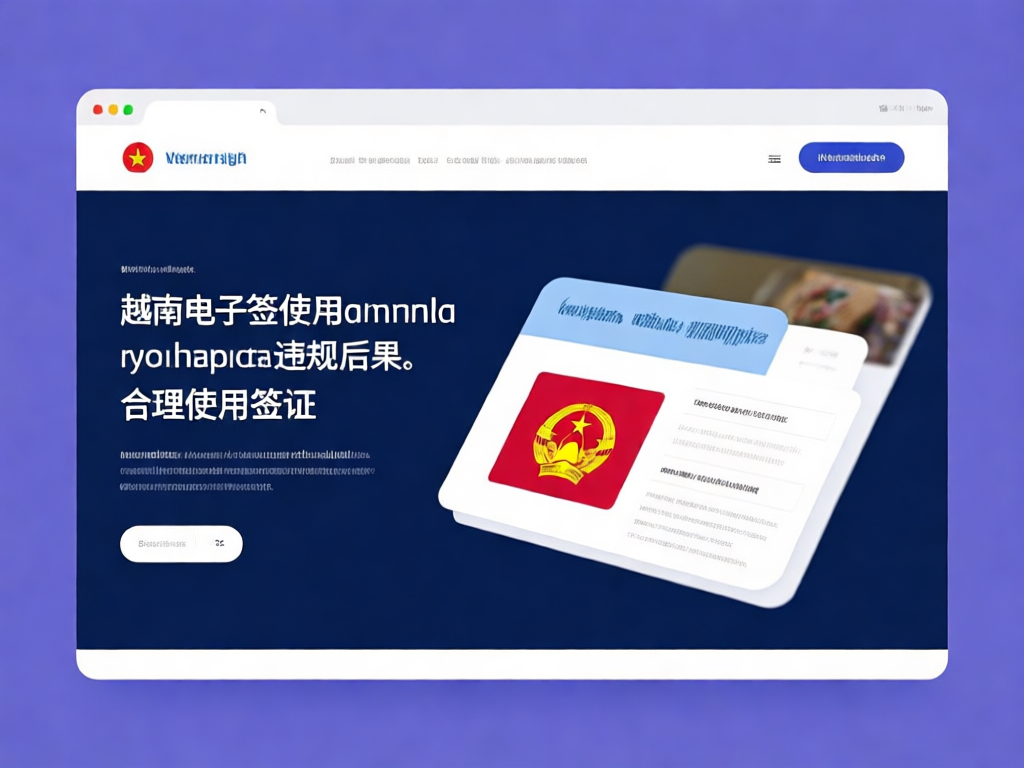 越南旅游签证